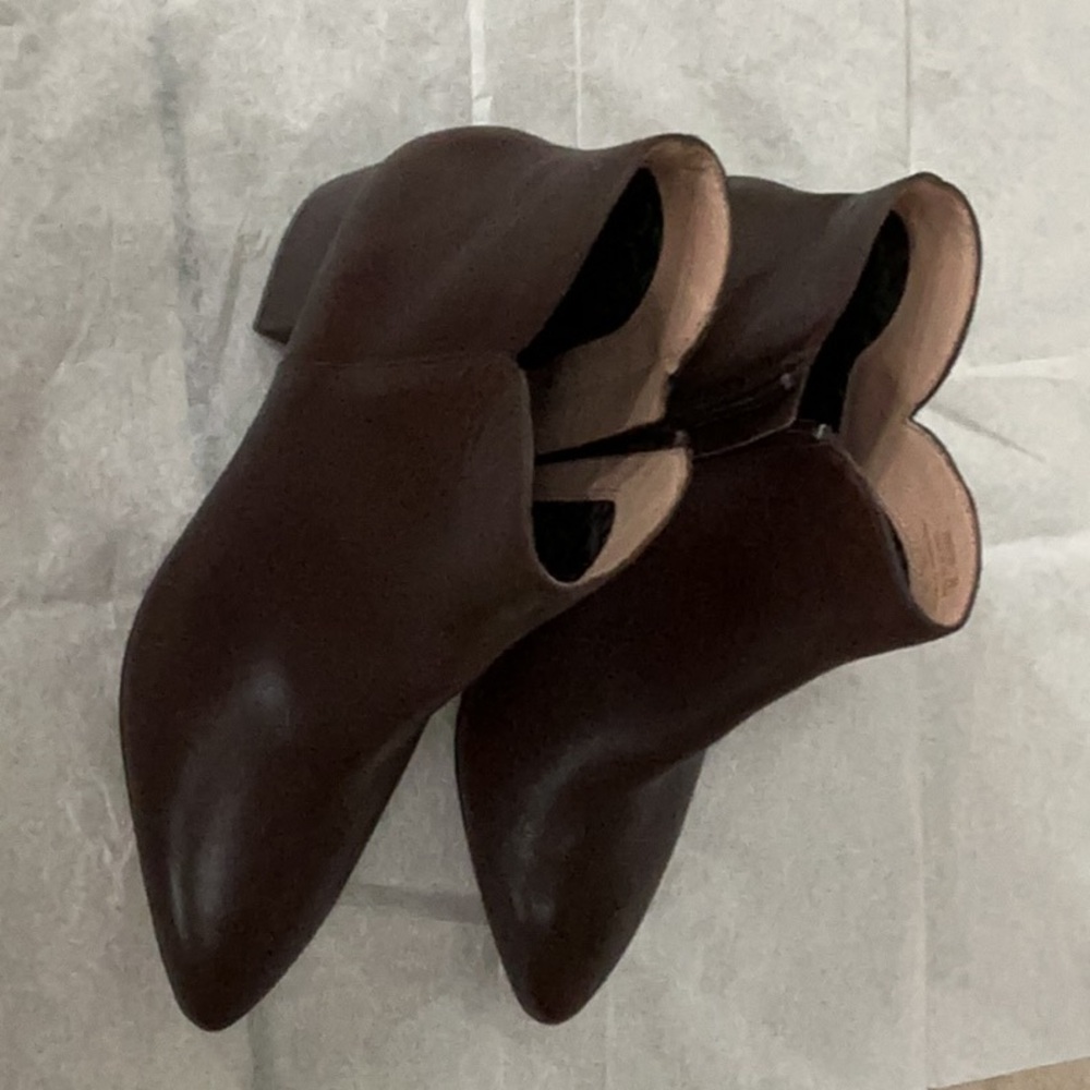 Cole Haan Brown Ankle Boots with Sleek Design